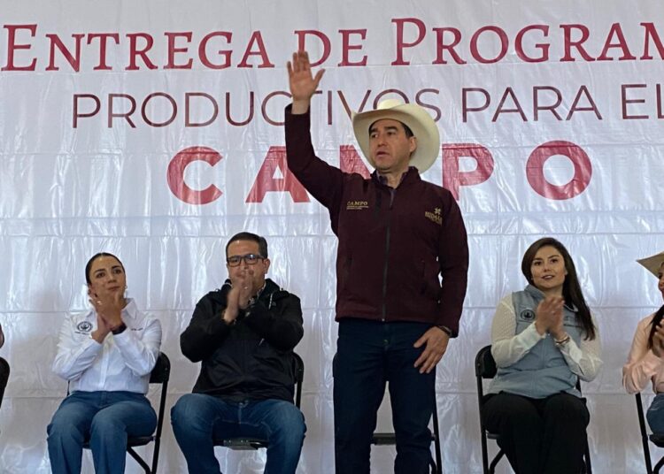 Impulsan el desarrollo del campo hidalguense con entrega de apoyos directos en Zempoala