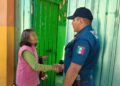 Policía de Pachuca auxilia y resguarda a adulta mayor desorientada en avenida Mariano Abasolo