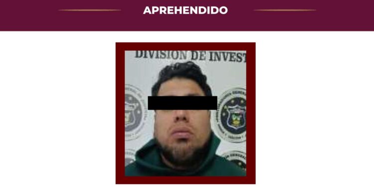 PGJEH identifica y aprehende a probable responsable de homicidio doloso ocurrido hace una semana en Tizayuca