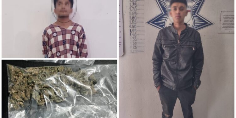 Dos detenidos en Mineral de la Reforma: uno por violencia familiar y otro por narcomenudeo