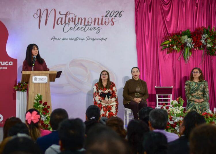 Amor y seguridad jurídica: se formalizan 204 uniones en los Matrimonios Colectivos de Tizayuca