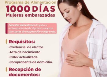ATENCIÓN MUJERES EMBARAZADAS: DIF HUEJUTLA INVITA A PARTICIPAR EN EL PROGRAMA ALIMENTARIO “1000 DÍAS”