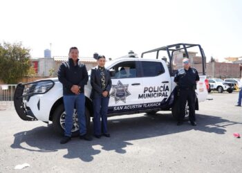 San Agustín Tlaxiaca fortalece la seguridad con nueva patrulla