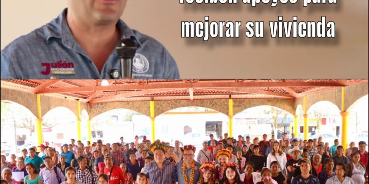 Más de 200 familias reciben apoyos para mejorar su vivienda