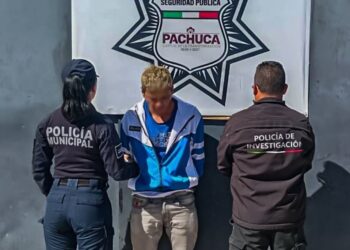 Detienen en Pachuca a colombiano con orden de aprehensión vigente