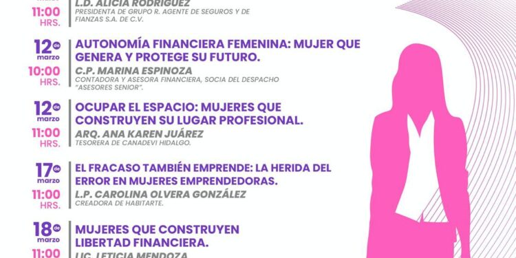 Pachuca promueve espacios de formación para fortalecer el talento y liderazgo de las mujeres