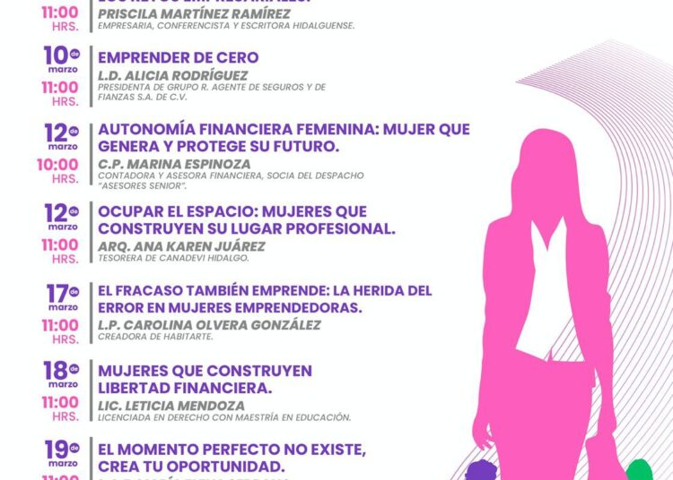 Pachuca promueve espacios de formación para fortalecer el talento y liderazgo de las mujeres
