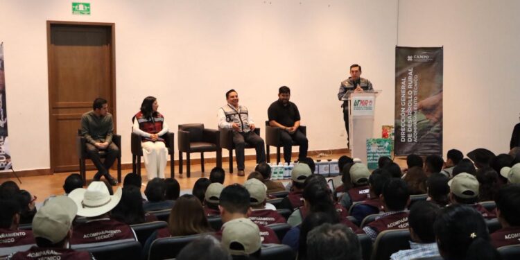 Promueve Saderh productividad del campo con el Programa de Acompañamiento Técnico 2026