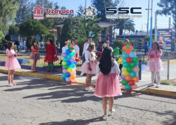 SSC Tizayuca fortalece proximidad ciudadana en desfiles escolares
