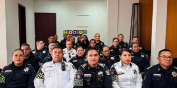 Con coordinación entre Pachuca y Turismo estatal, Jorge Reyes y Liz Quintanar impulsan capacitación policial