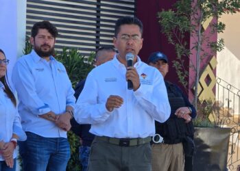Encabeza Eduardo Medécigo banderazo del operativo “Semana Santa Segura en la Ciudad de la Comunidad”