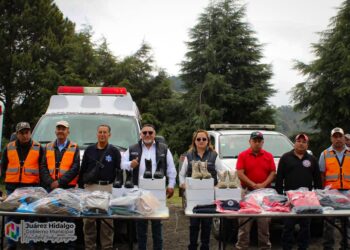 Alcalde Luis Enrique Tapia Zapata encabeza arranque del operativo de Semana Santa en Juárez Hidalgo