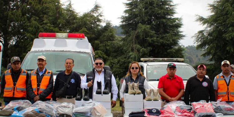 Alcalde Luis Enrique Tapia Zapata encabeza arranque del operativo de Semana Santa en Juárez Hidalgo