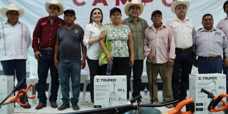 Apoyos económicos y en especie fortalecen la recuperación del campo en la Huasteca hidalguense