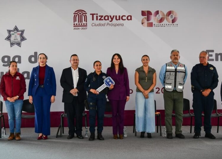 Refuerzan seguridad y atención de emergencias en Tizayuca con inversión de 4.5 millones de pesos