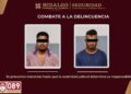 Policía Estatal logra aseguramientos por robo de autopartes en Huejutla de Reyes