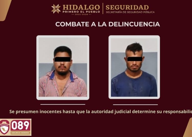 Policía Estatal logra aseguramientos por robo de autopartes en Huejutla de Reyes