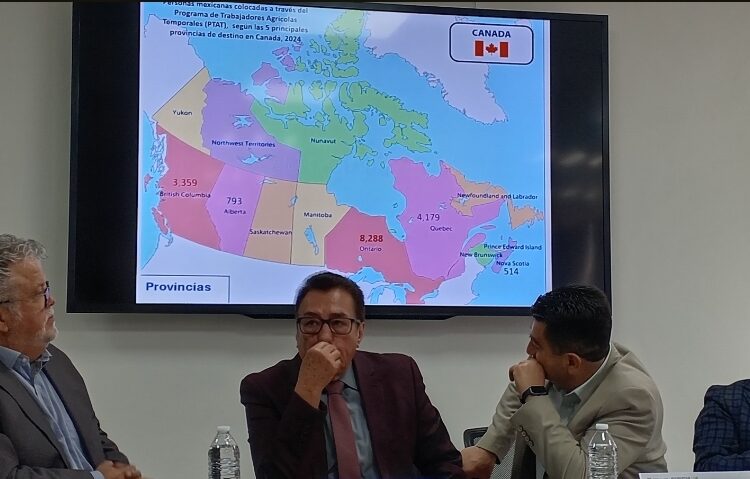 Gobierno de Hidalgo refuerza compromiso con jornaleros agrícolas que laboran en Canadá