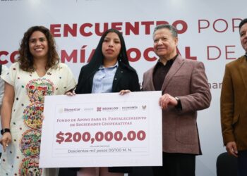 Julio Menchaca detona desarrollo productivo de Hidalgo con economía social y cooperativismo