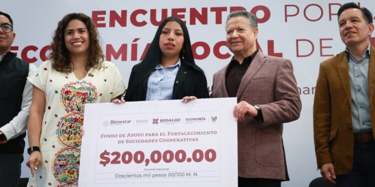 Julio Menchaca detona desarrollo productivo de Hidalgo con economía social y cooperativismo