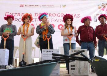 Con casi 13 millones de pesos, fortalecen al campo en la Sierra Alta y la Huasteca Hidalguense