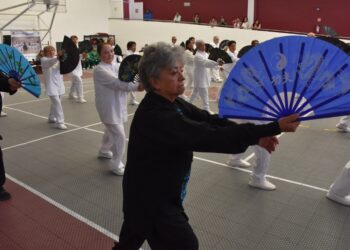 Realizan encuentro de Tai Chi en el Centro Gerontológico Integral Pachuca