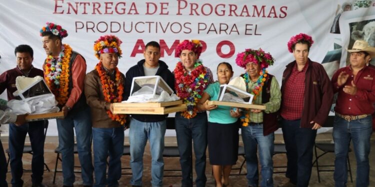 Se fortalece al sector agropecuario Sierra y Huasteca