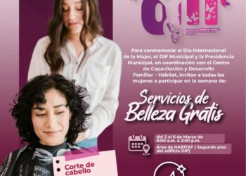 BELLEZA Y BIENESTAR PARA LAS MUJERES; DIF HUEJUTLA OFRECE SEMANA DE SERVICIOS DE BELLEZA GRATIS