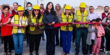 Gobierno Municipal invierte más de 7.3 millones de pesos en pavimentación con concreto hidráulico de la calle Cuauhtémoc