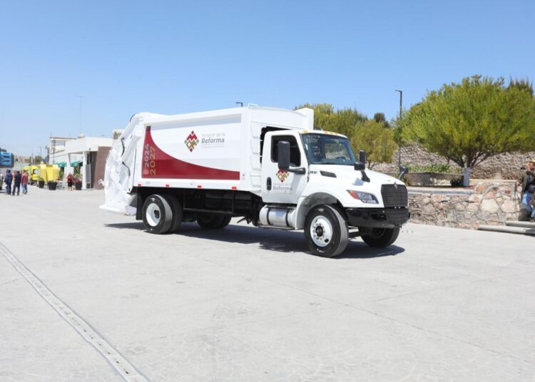 Fortalece Mineral de la Reforma el servicio de recolección de basura