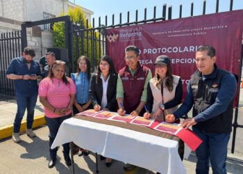 Histórica recepción administrativa pone fin a 10 años de rezago en Mineral de la Reforma