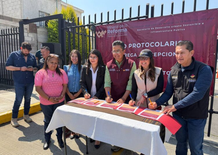 Histórica recepción administrativa pone fin a 10 años de rezago en Mineral de la Reforma