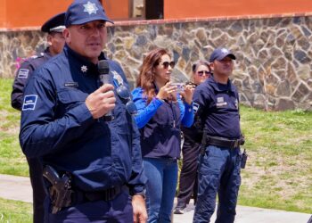 “Convive con tu Policía” refuerza cercanía y prevención en colonias de Pachuca