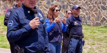“Convive con tu Policía” refuerza cercanía y prevención en colonias de Pachuca