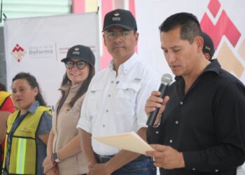 Consolida Eduardo Medécigo infraestructura en el Saucillo