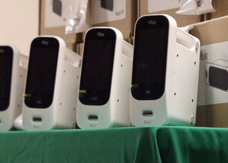 Fortalece Secretaría de Salud de Hidalgo tamiz neonatal cardíaco con nuevo equipamiento