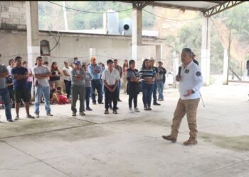 Gobierno de Hidalgo previene e informa a familias ubicadas en zonas de riesgo