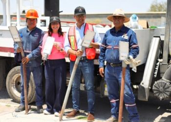 Llega alumbrado público a Pradera de Virreyes