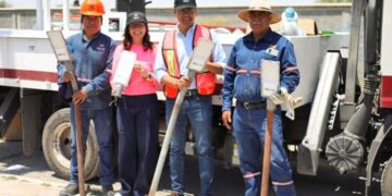 Llega alumbrado público a Pradera de Virreyes