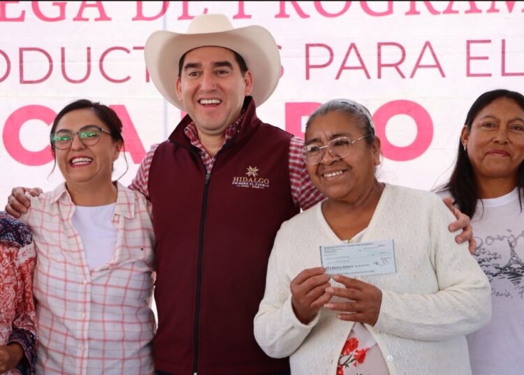 Apoyos económicos agropecuarios fortalecen al campo hidalguense en 11 municipios