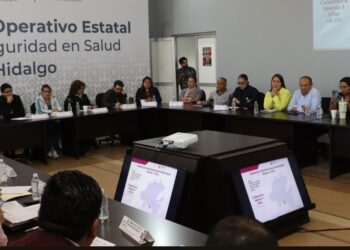 Refuerzan vigilancia epidemiológica y vacunación en Hidalgo
