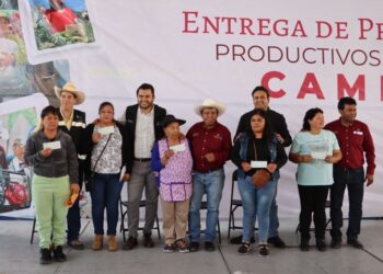 Con más de 2 millones de pesos fortalecen al campo hidalguense con múltiples entregas