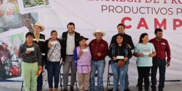 Con más de 2 millones de pesos fortalecen al campo hidalguense con múltiples entregas