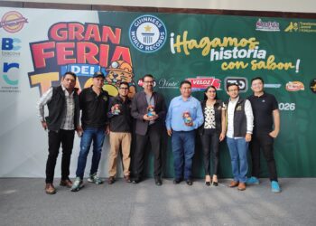 Presentan la Gran Feria del Taco Pachuca 2026; buscarán récord Guinness con monumental figura de tacos