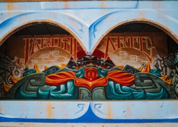 Concluye segunda etapa de rehabilitación del Jardín del Arte en Pachuca con murales y espacios culturales