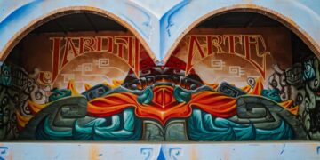 Concluye segunda etapa de rehabilitación del Jardín del Arte en Pachuca con murales y espacios culturales