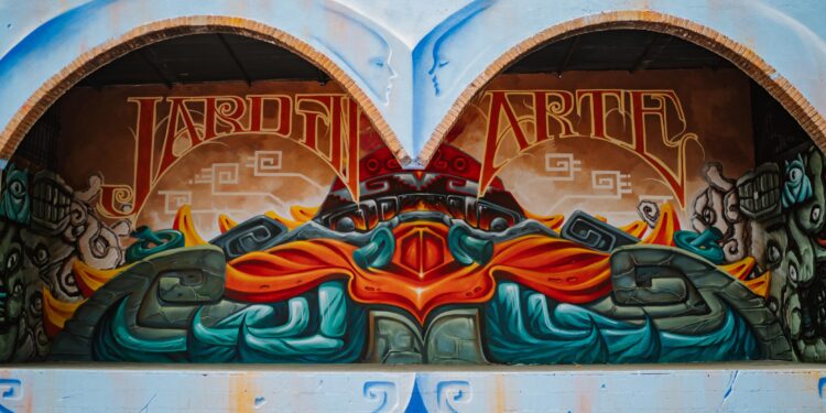 Concluye segunda etapa de rehabilitación del Jardín del Arte en Pachuca con murales y espacios culturales