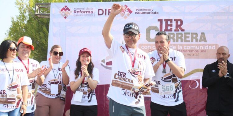 Mineral de la Reforma invita a la 2.a Carrera con Causa de la Comunidad