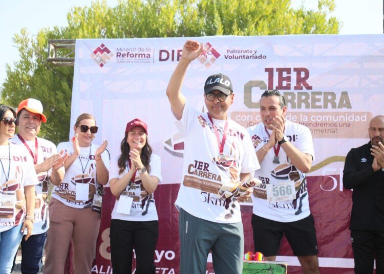 Mineral de la Reforma invita a la 2.a Carrera con Causa de la Comunidad