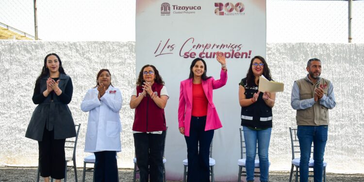 Impulsa Gobierno Municipal obras de Infraestructura y Bienestar Social en Tizayuca